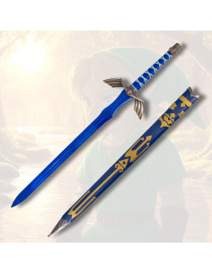 Épée non officielle à lame bleue de Link de Legend of Zelda