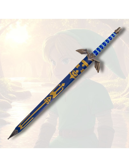 Épée non officielle à lame bleue de... Épée non officielle à lame bleue de...