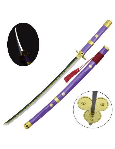 Katana Enma de Zoro violet de One...