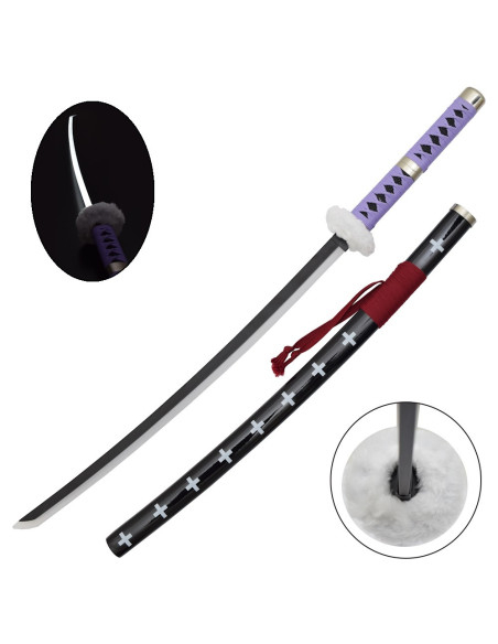 Katana Trafalgar Violet de One Piece...