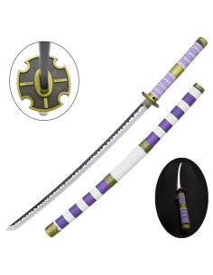Katana décorative avec lumière Nidai Kiketsu de Monkey -...