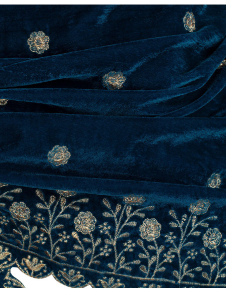 Foulard médiéval décoré modèle...