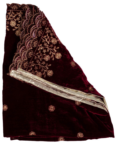 Foulard médiéval décoré modèle...