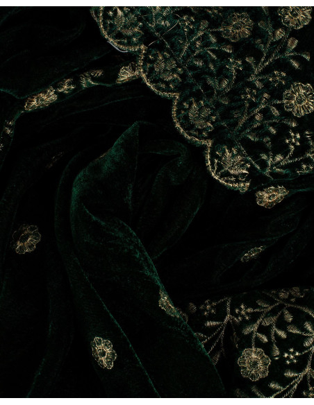 Pañuelo médiéval décoré modèle...