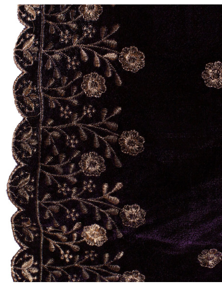 Foulard médiéval décoré modèle...