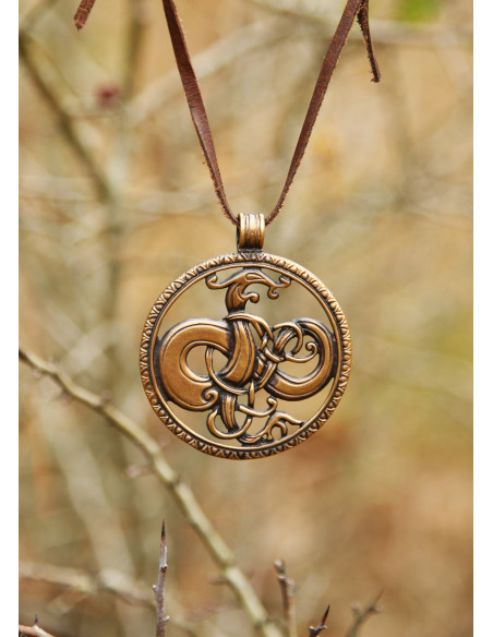 Pendentif Dragon Viking style urnes...