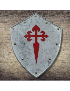 Bouclier Croix Chevaliers de Santiago