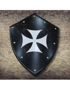 Bouclier croix Chevaliers Hospitaliers