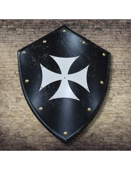 Bouclier croix Chevaliers Hospitaliers