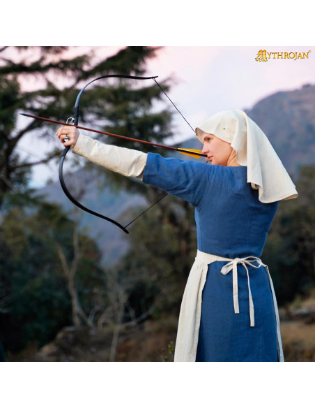 Voile médiéval en lin et coton,...