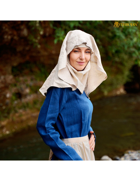 Vélo médiéval en lin et coton,...