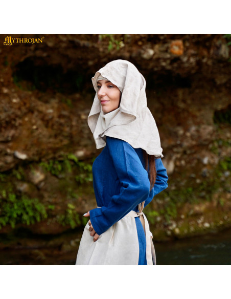 Vélo médiéval en lin et coton,...