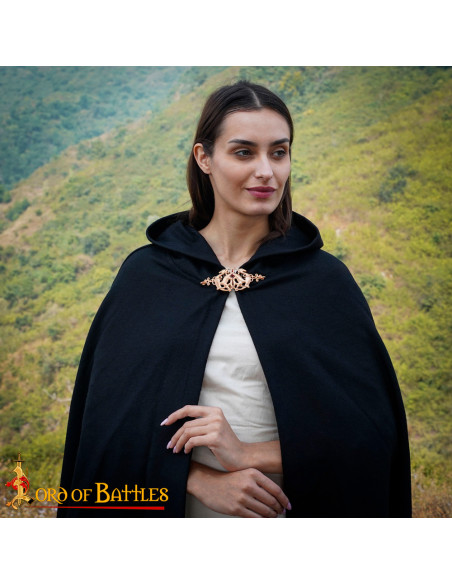 Fermeture de cape celtique en bronze,...