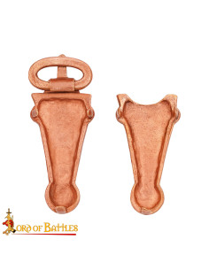 Boucle celte en bronze pour ceintures médiévales 2