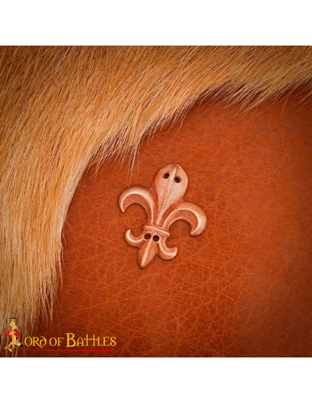 Ornement Fleur de Lis en bronze pour...