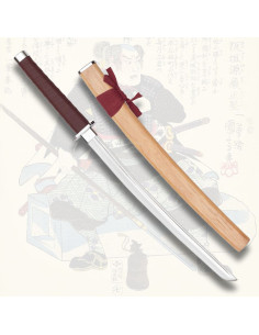 Wakizashi pour les pratiques lame en aluminium (68 cm.)