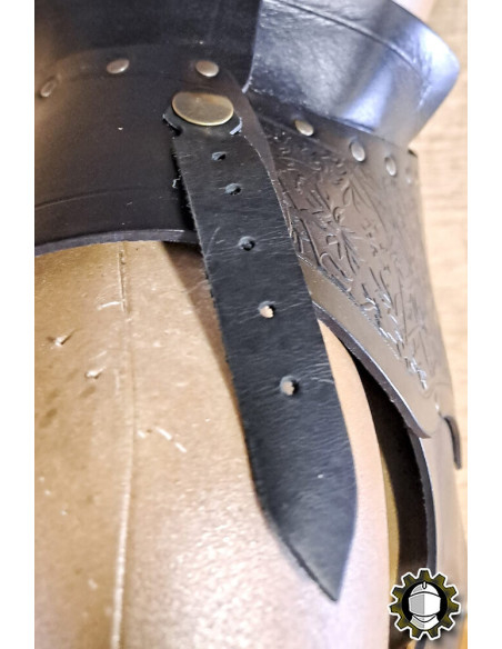 Peto médiéval en cuir modèle Cicero,...