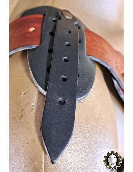 Harnais médiéval en cuir modèle...