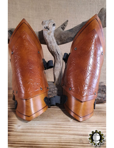 Bracelets médiévaux en cuir modèle...