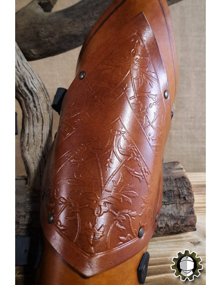 Bracelets médiévaux en cuir modèle...