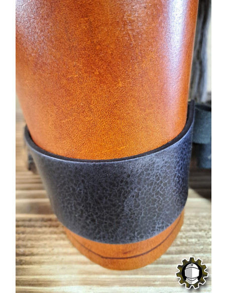 Bracelets médiévaux en cuir modèle...