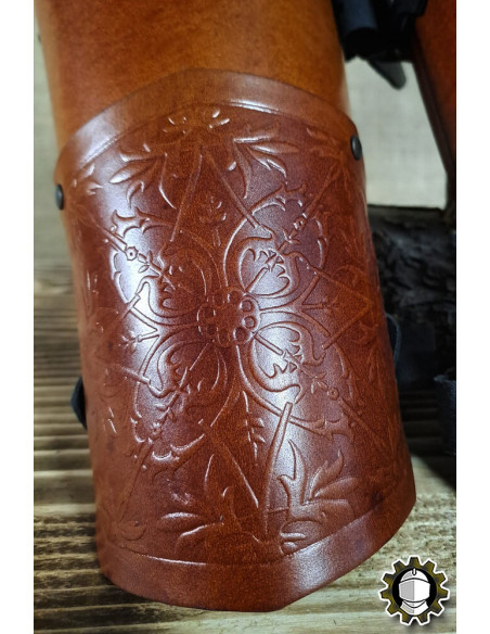 Bracelets médiévaux en cuir modèle...