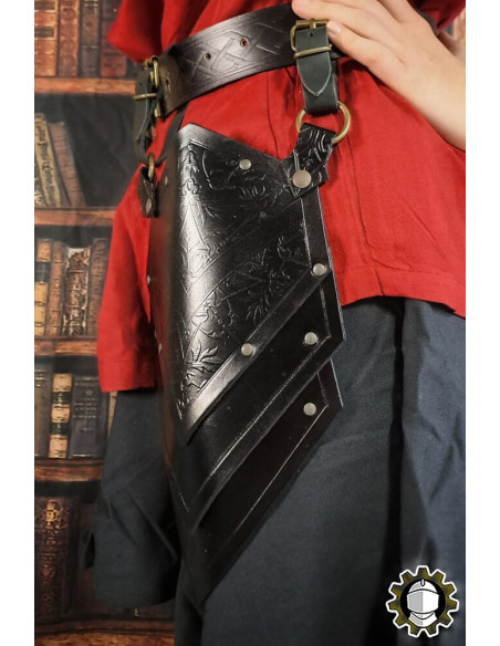 Escarcelles médiévales en cuir modèle...