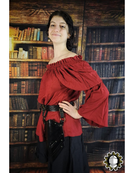 Escarcelles médiévales en cuir modèle...