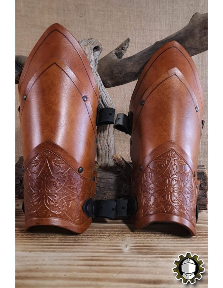 Bracelets médiévaux en cuir modèle...