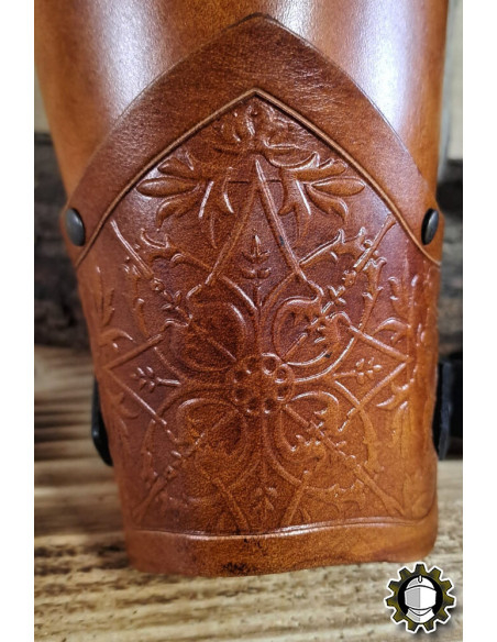 Bracelets médiévaux en cuir modèle...