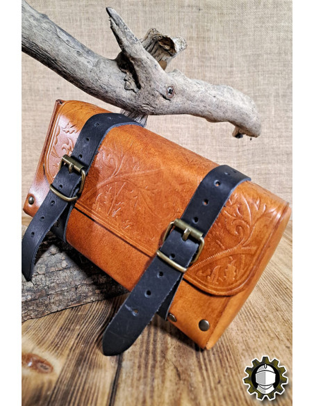 Sac médiéval en cuir modèle Altair,...