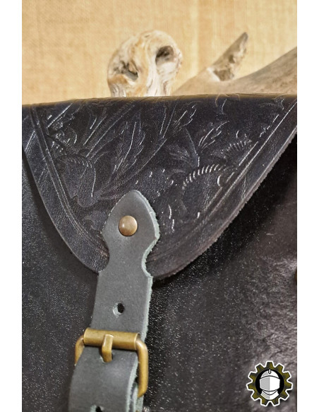 Sac médiéval en cuir modèle Jerome,...