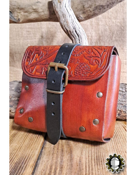 Sac médiéval en cuir modèle Valeron,...