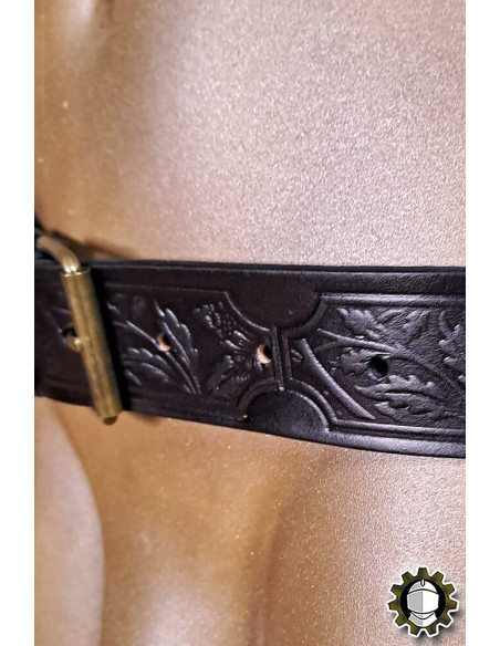 Ceinture médiévale en cuir modèle...