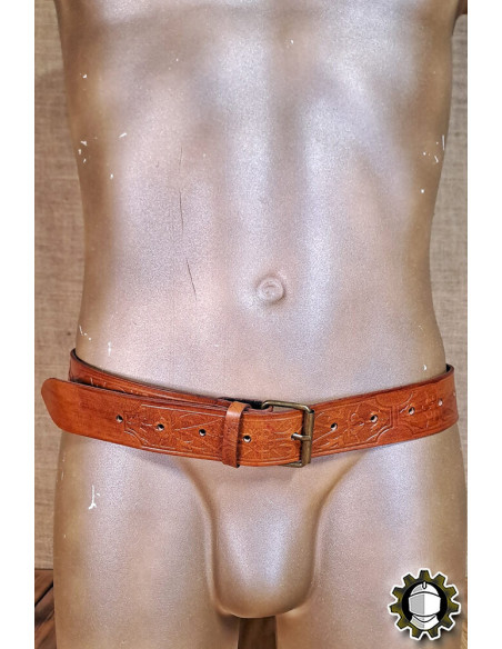 Ceinture médiévale en cuir modèle...