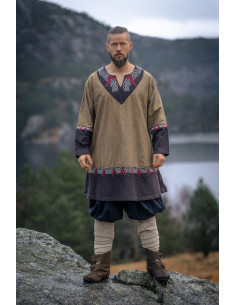 Tunique Viking Freydis en couleur Sable