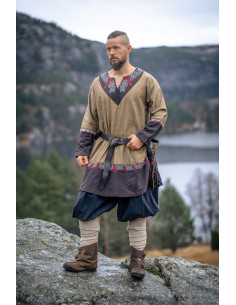 Tunique Viking Freydis en couleur Sable 2