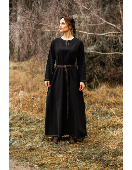 Robe Viking femme Helga en noir