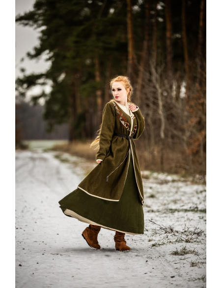 Manteau viking pour femme modèle...