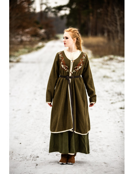 Manteau viking pour femme modèle...