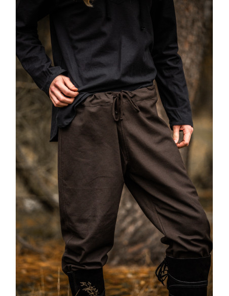 Pantalon Médiéval Peter - Marron Foncé