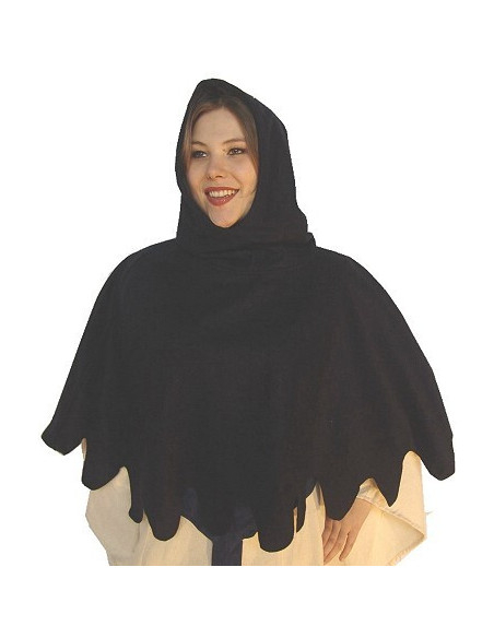 Gugel médiévale en laine modèle...