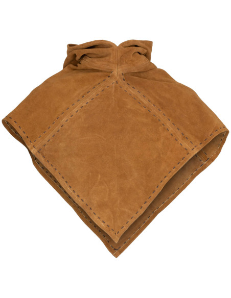 Gugel médiéval en daim modèle Halaif,...