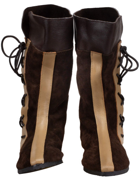 Bottes médiévales en cuir modèle...
