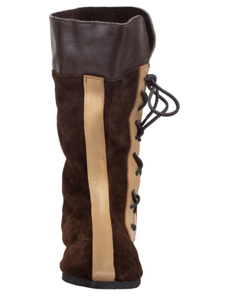 Bottes médiévales en cuir modèle...