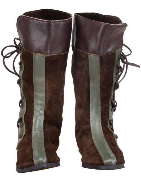Bottes médiévales en cuir modèle...