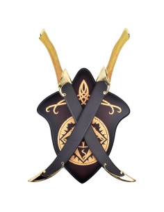 Dagues elfiques avec support de Legolas - Le Seigneur des...