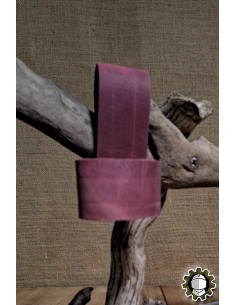 Tali en cuir pour dagues, couleur rouge