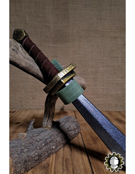 Tahalí en cuir pour dagues, couleur...