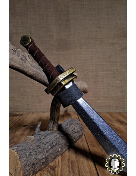 Tahalí en cuir pour dagues, couleur...